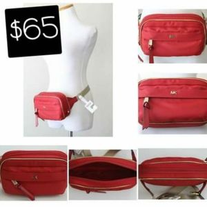 MK nylon waist bag